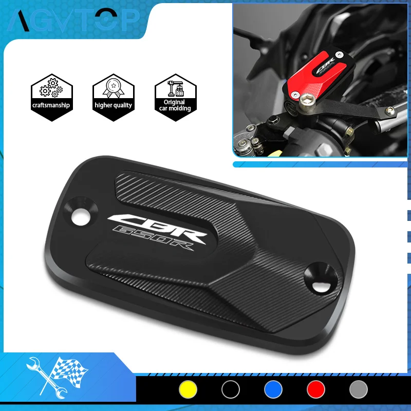 

Motorcycle Accessories For CBR650R 2019-2024 CBR650F 2014-2024 Front Brake Reservoir Fluid Cap Oil Cup Cover cbr650r cbr650f