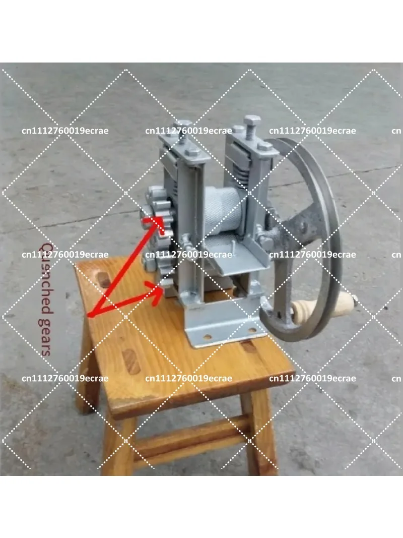 Bamboo Strip Making Machine Hand Crank Stripper Tool for DIY Woodworking Rope Processing