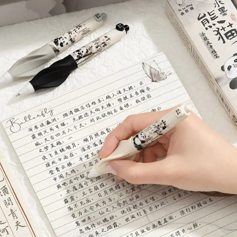 3 قطعة عالية الجودة 0.5 مللي متر الحبر الأسود هلام القلم CS تلميح التجفيف السريع قلم محايد اللون مكتب قلم توقيع الطلاب #3