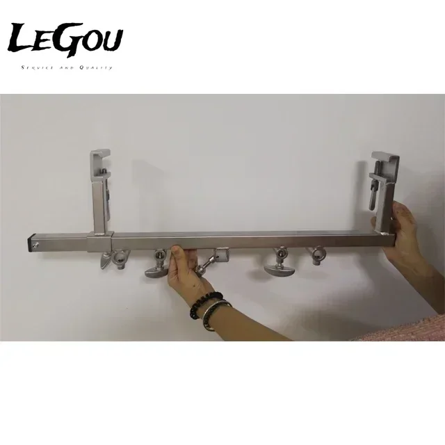 LeGou Professional Mayfield Skull Clamp Adaptor Converter Stainless Steel Adaptor Universal Adaptor for Head Position