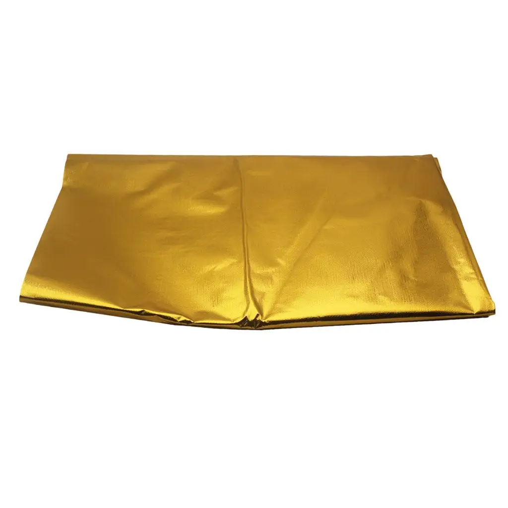 Flexible Heat Wrap Barrier for Car Exhaust Sleeve 38mm and Ornamental Engine Cover Protection
