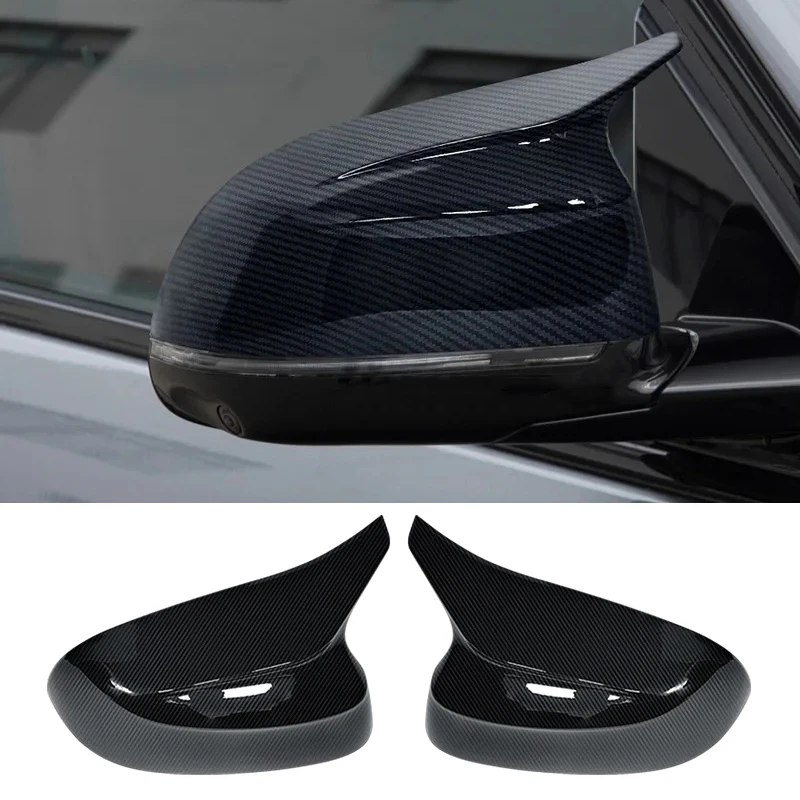 

Для BMW X3 X4 X5 X6 X7 G01 G02 G05 G06 G07 G08 2018-2023 Крышки боковых зеркал ABS Углеродное волокно Внешние аксессуары для автомобиля