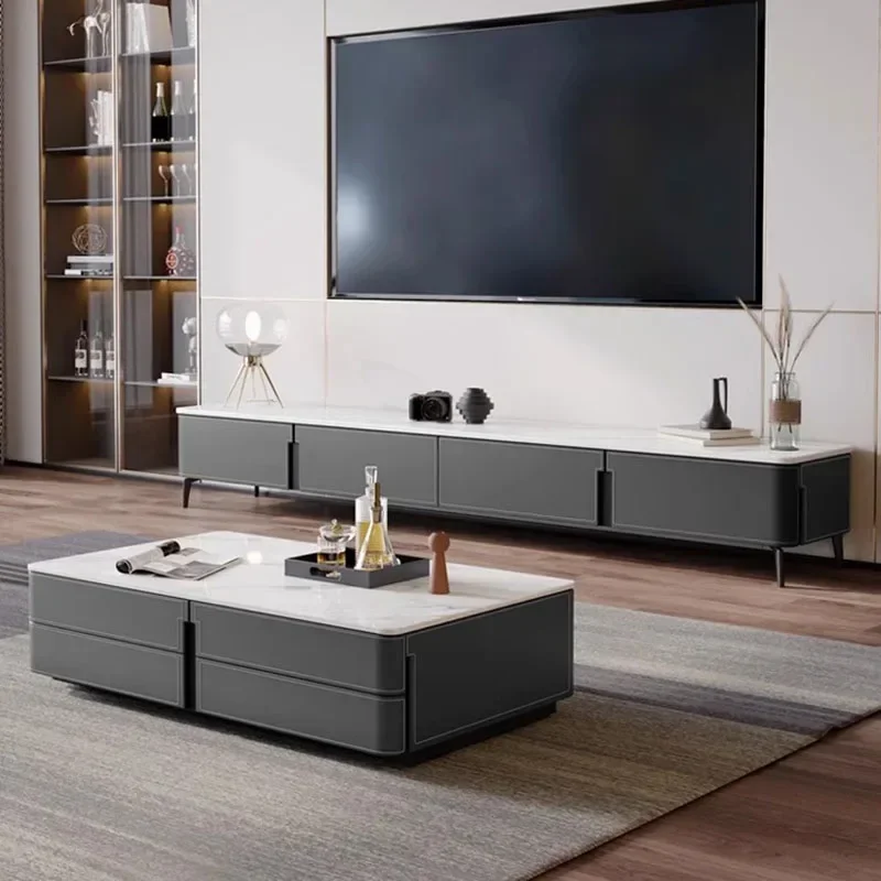 Mobile Laptop Consoles Tv Cabinet Stand Television Rack Center Display Tv Cabinet Gold Shelf Meuble Tv Suspendu Hotel Furniture