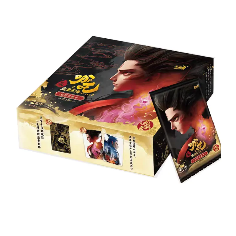 

KAYOU Ne Zha 2 The Demon Childs NaoHai Series 3 Ling Yan Pack Nezha Aobing Movie Genuine Collection Card Anime Birthday Present