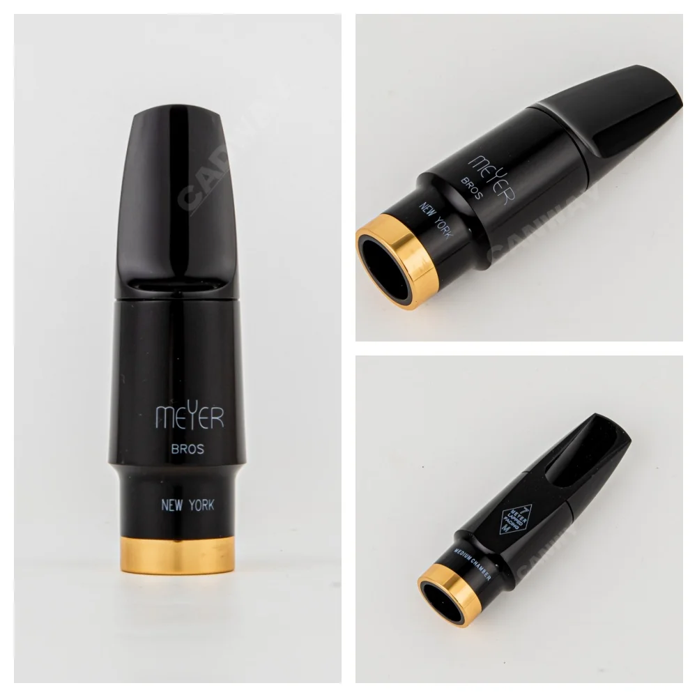 Meyer tenor soprano alto baquelite saxofone bocal para música jazz popular e tom plano sax instrumento acessórios