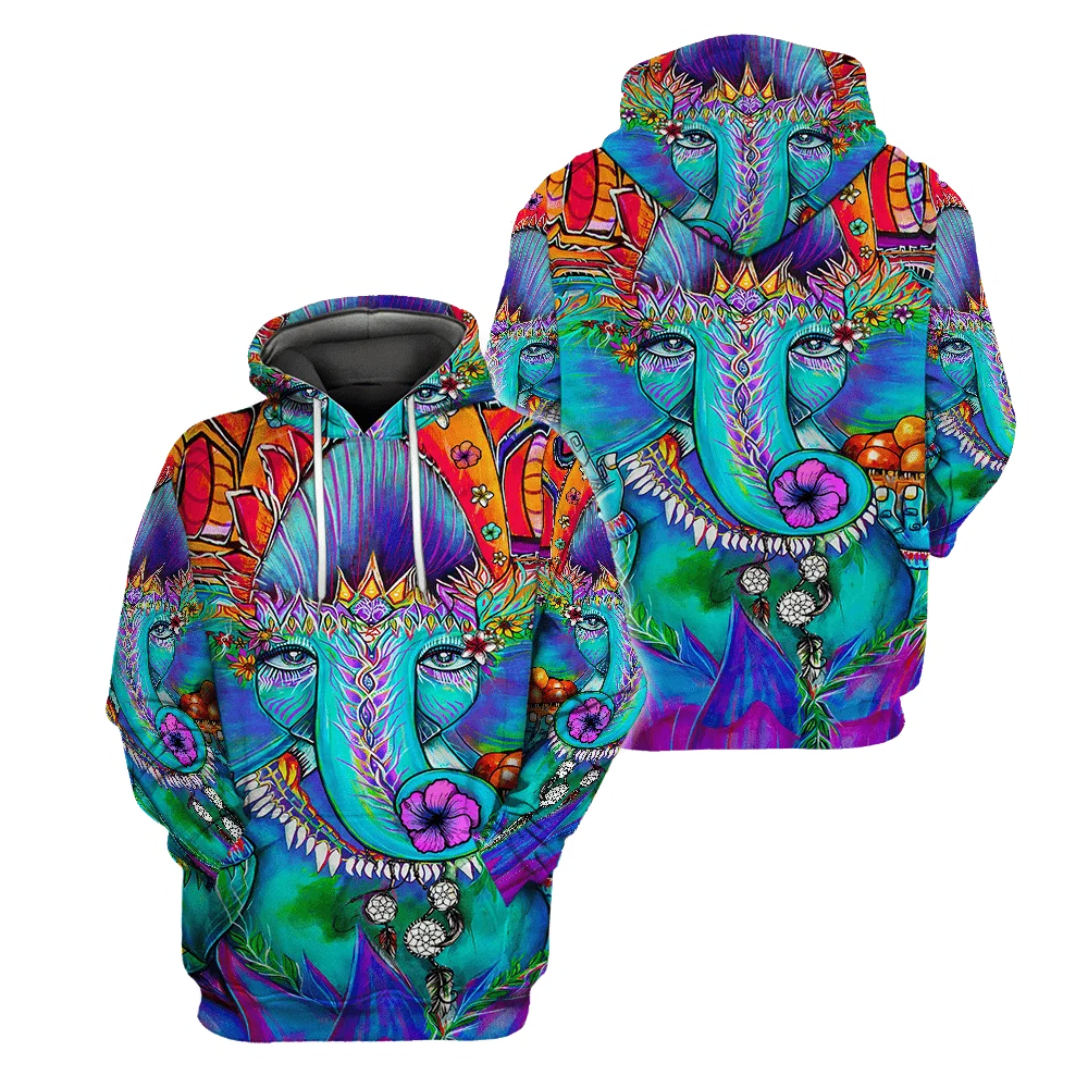 

psychedelic Hinduism Ganesha 3D Printed Hoodies Men/women Hipster Streetwear Outfit Hiphop Hoody Sweatshirts Men's Clothing Tops