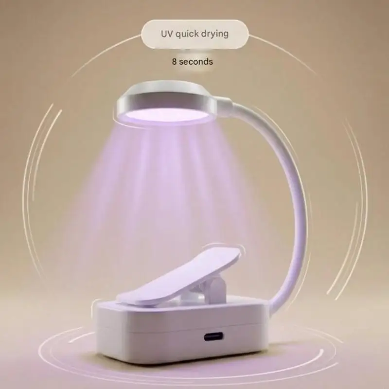 Practical High Speed UV Dryer Rechargeable Cordless Gel Curing Lamp