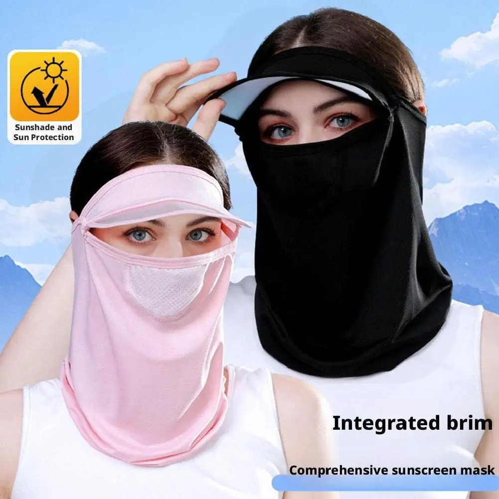 

Women's Hats Ice Silk Quick-drying Outdoor Cycling Breathable Screen Uv Facialcover Masks Masks 360° R3z0