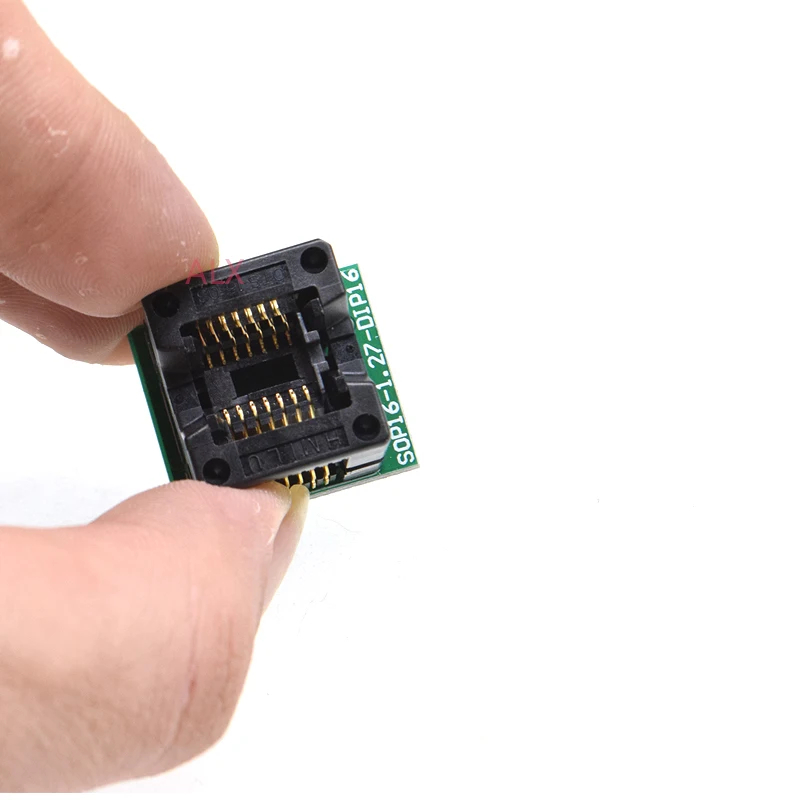 Soic14 Soic 14 Sop14 To Dip14 Programmer Adapter Socket Body Width 3.8mm 150mil Ic Socket Converter Test Chip