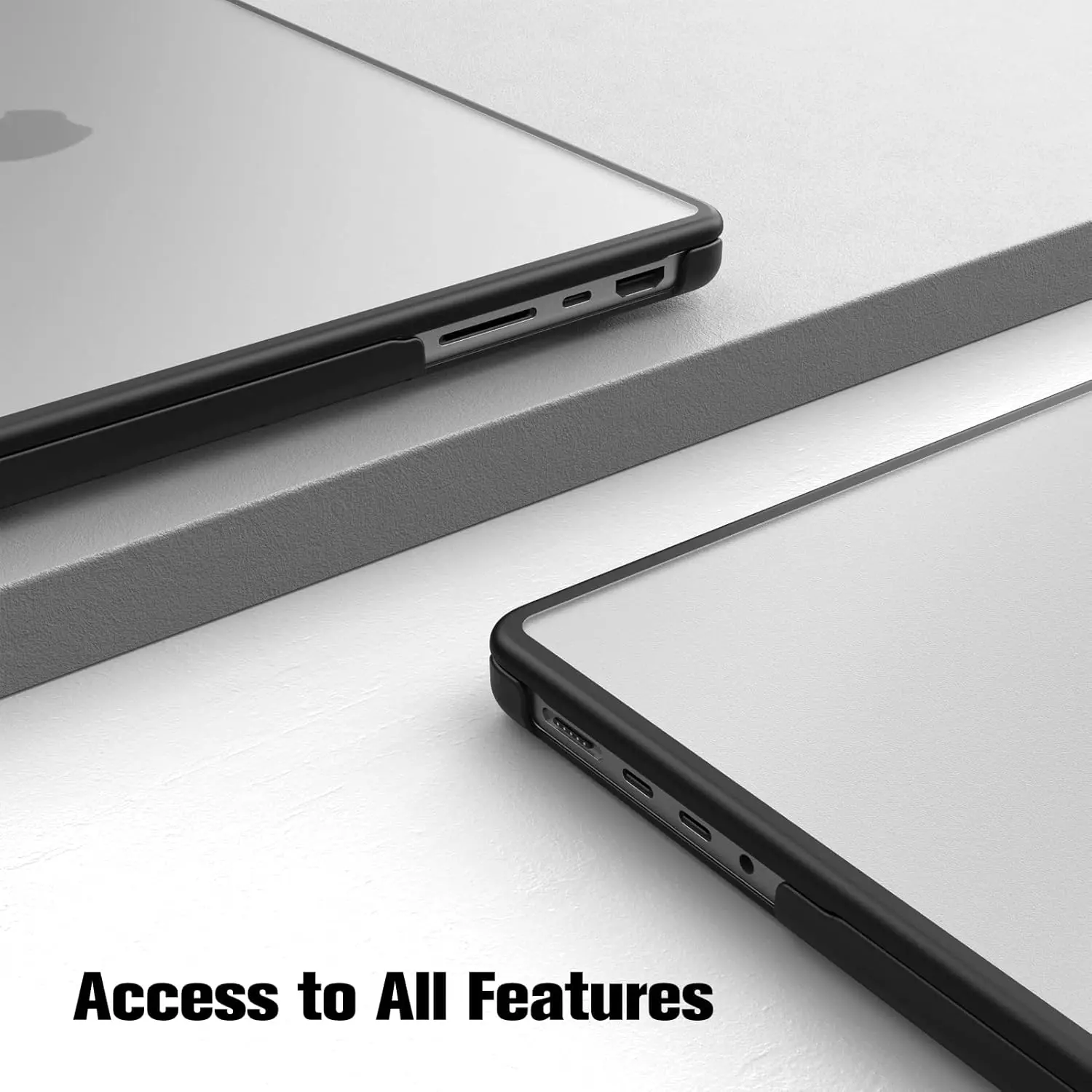 Anti-Cracking Hard Shell Case For MacBook Pro 14/16-inch M5 2026 2025-2021 Release M4 M3 M2 M1 Pro/Max Chip, For Air 13.6/15'' - view 4