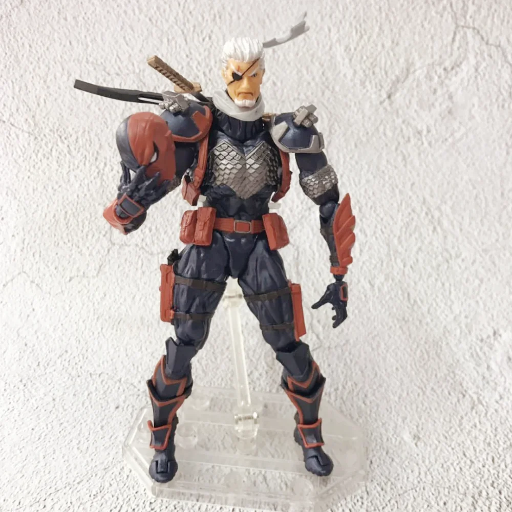 X-Men Deathstroke Yamaguchi نمط عمل أرقام 17 سنتيمتر نموذج التنقل المشترك محاصر تمثال سطح المكتب الديكور جمع لعبة هدية