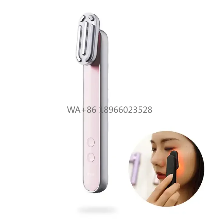 Portable Handheld 4‑in‑1 Rotating High‑Frequency Facial Wand For Cosmetic Application