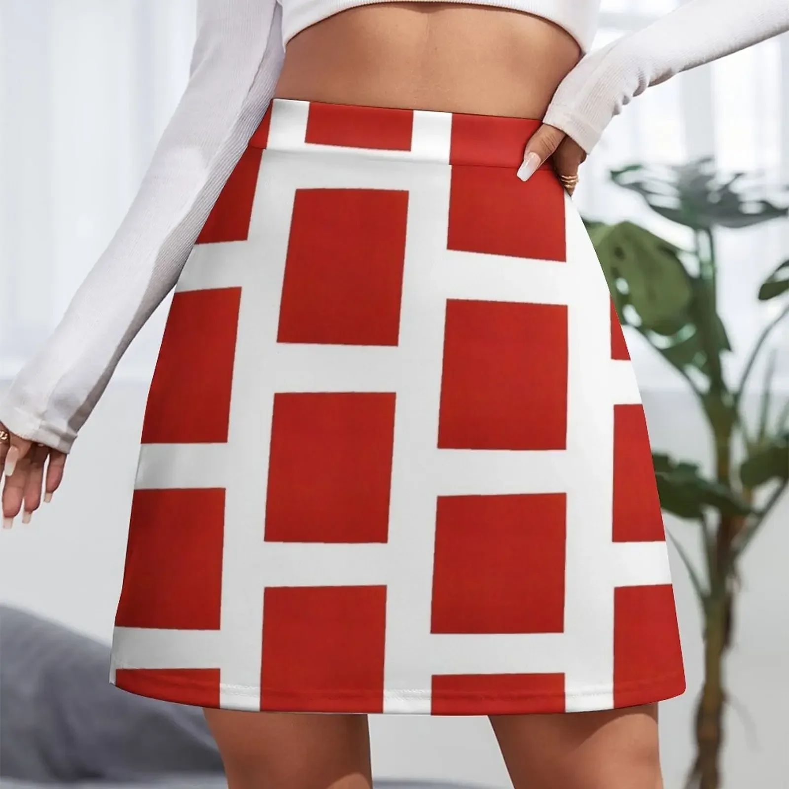 HD - Red squareby Kazimir Severinovich Malevich 1915 High Definition Mini Skirt Evening dresses shorts