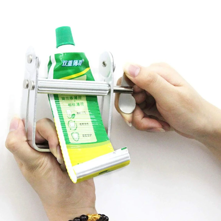 Metal Toothpaste Tube Squeezer-Large Multifunctional Tube Wringer Roller Dispenser for Hair Color Dye,Paint Tubes,Dispenser Tool view 5