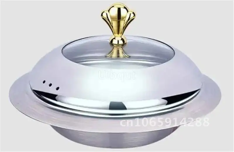 boiler stainless steel alcohol stove household commercial Removable small Golden fuel solid pots small cooking hot chafing dish