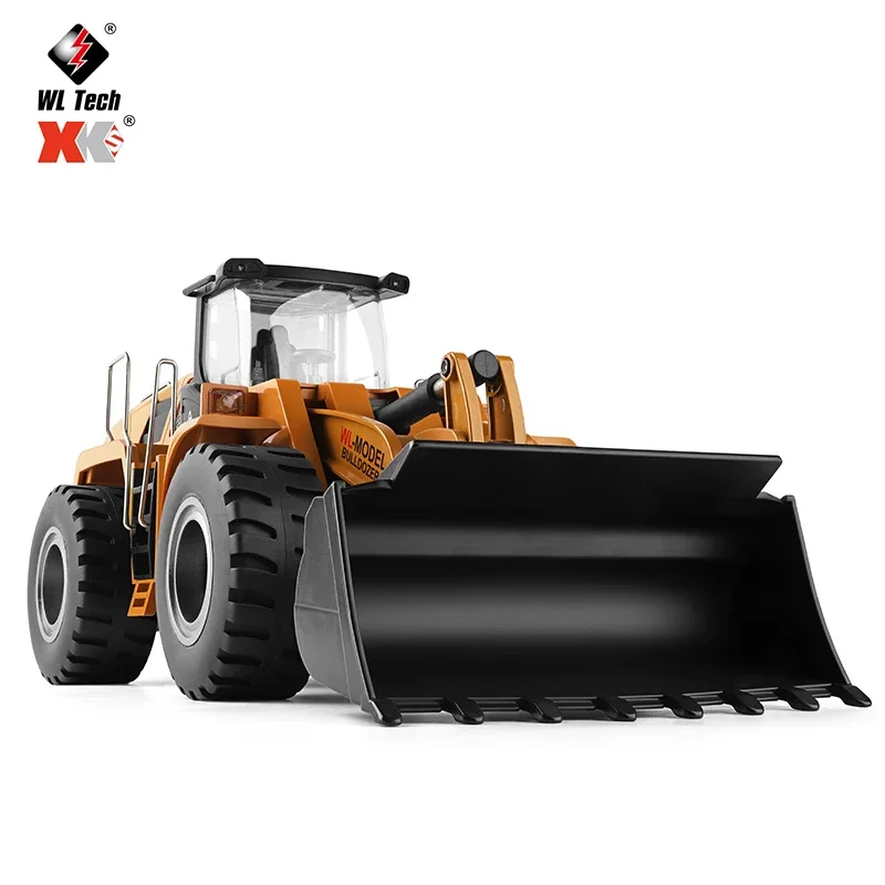 WLTOYS 14800 1:14 8CH Electric Remote Control Dozer RC Truck Beach Toys RC Engineering Car Tractor Excavator Toys for Children