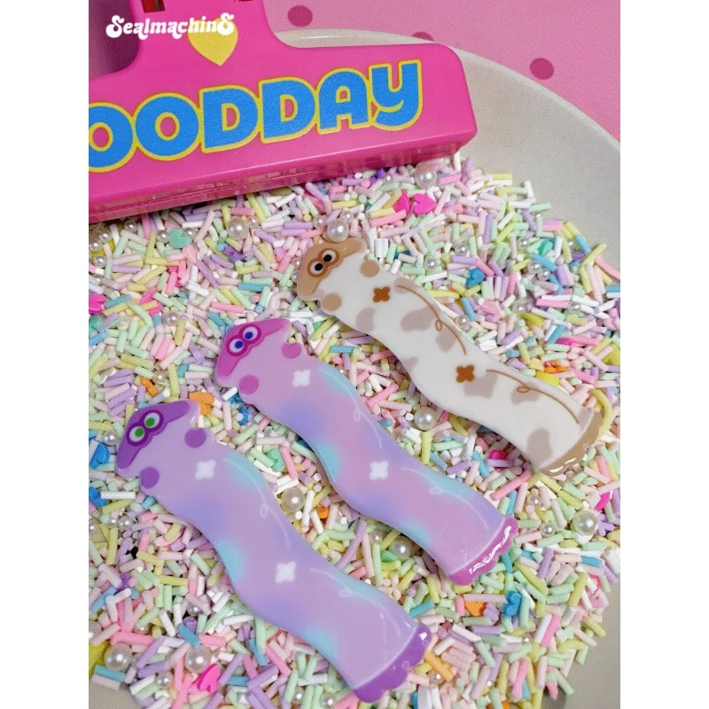 

В наличии Splatoon3 Jet Warrior Stored Squid Friends' Зефирные заколки для волос, чтобы подарить своей девушке