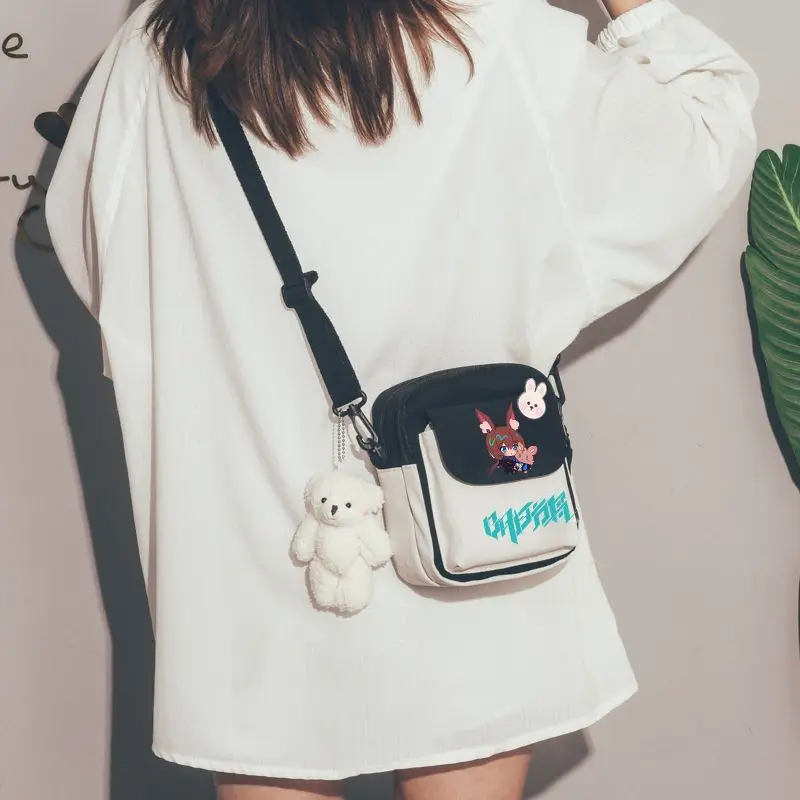 Arknights Game Merchandise 2D Amiya Crossbody Single Shoulder Mini Women's Travel Bag Anime