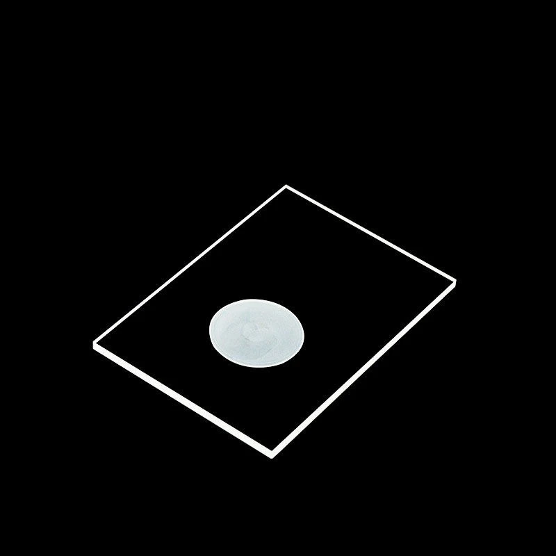 Physical XRD sample slot testing sample table diffraction slide glass slide with slot