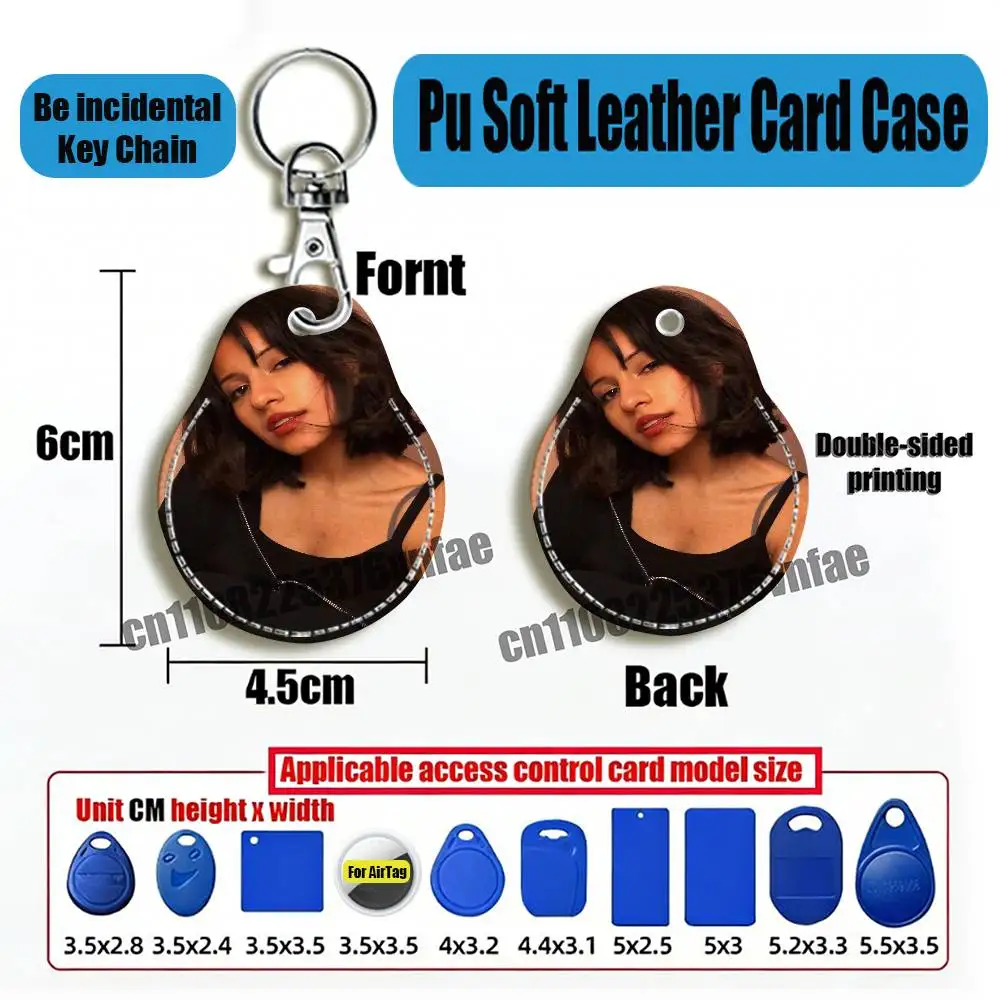For V-VIOLENT V-VIRA Collar OF Truth For AirTag Case Card Sleeve Holder ID Credit Bank Access Keychain For Air Tag Case
