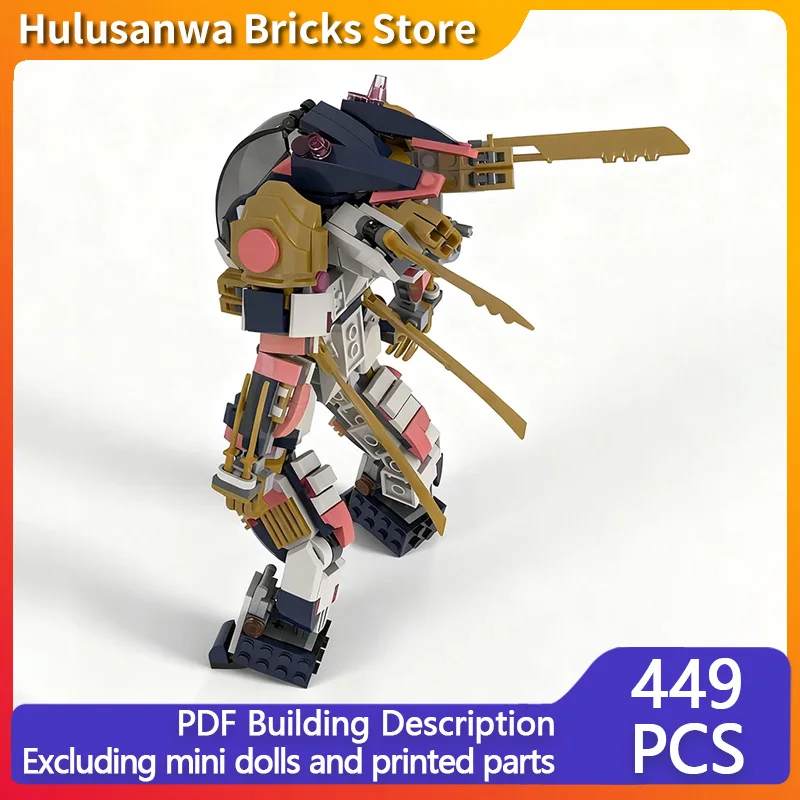 

Popular Game Model MOC Building Bricks Game Heavy Combat Mecha Modular Technology Assemble Children Toys Suit Gifts Holiday