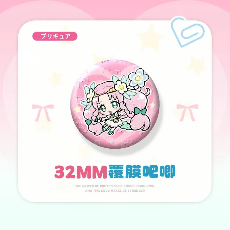 Cartoon Pretty Cure For Clothes Anime Cure Flora Enamel Pin Cute Things Cartoon Cosplay Badges On Backpack Brooch Art Gifts view 6