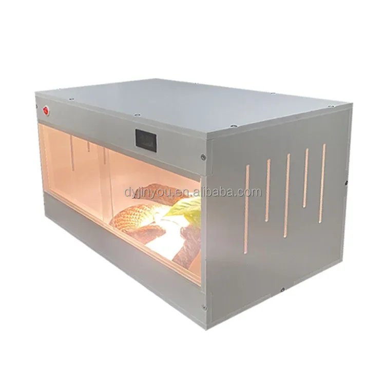 Wholesale PVC pet box 50*30*30cm reptile shell snake leopard gecko tortoise tarantula lizard breeding cage, accept custom