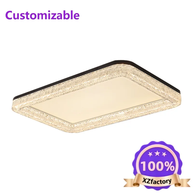 Light luxury living room ceiling lamp, simple, modern atmosphere, warm and high-end feeling, whole house lighting package