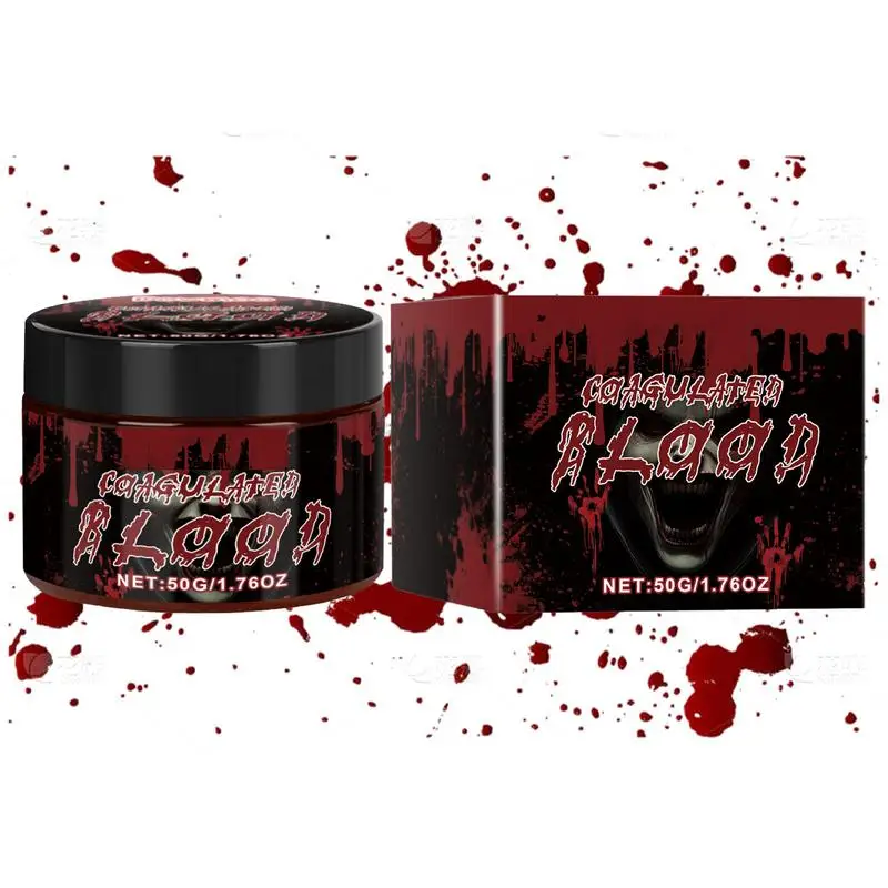 Halloween Emulation Fake Props Simulation Makeup Blood Realistic Washable Artificial Blood Party Cosplay Prank Props