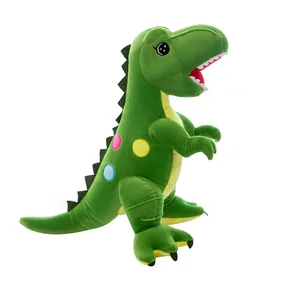Polka Dot Peluş Dinozor Bebek, Tyrannosaurus Bebek yastık, büyük peluş oyuncak, en iyi hediye Oyuncakların ilk 10 satışı-puantiyeli-no. 10
