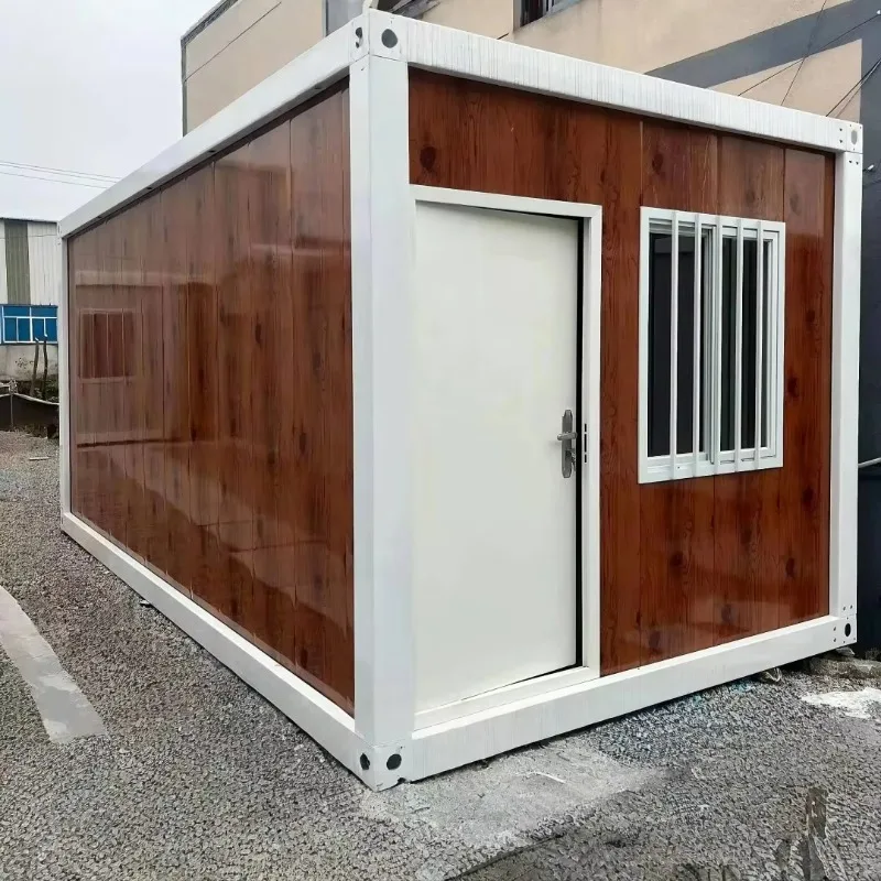 Low Cost 20ft Prefab Container House Folding House for Home Office Shop Workshop with Modern Design