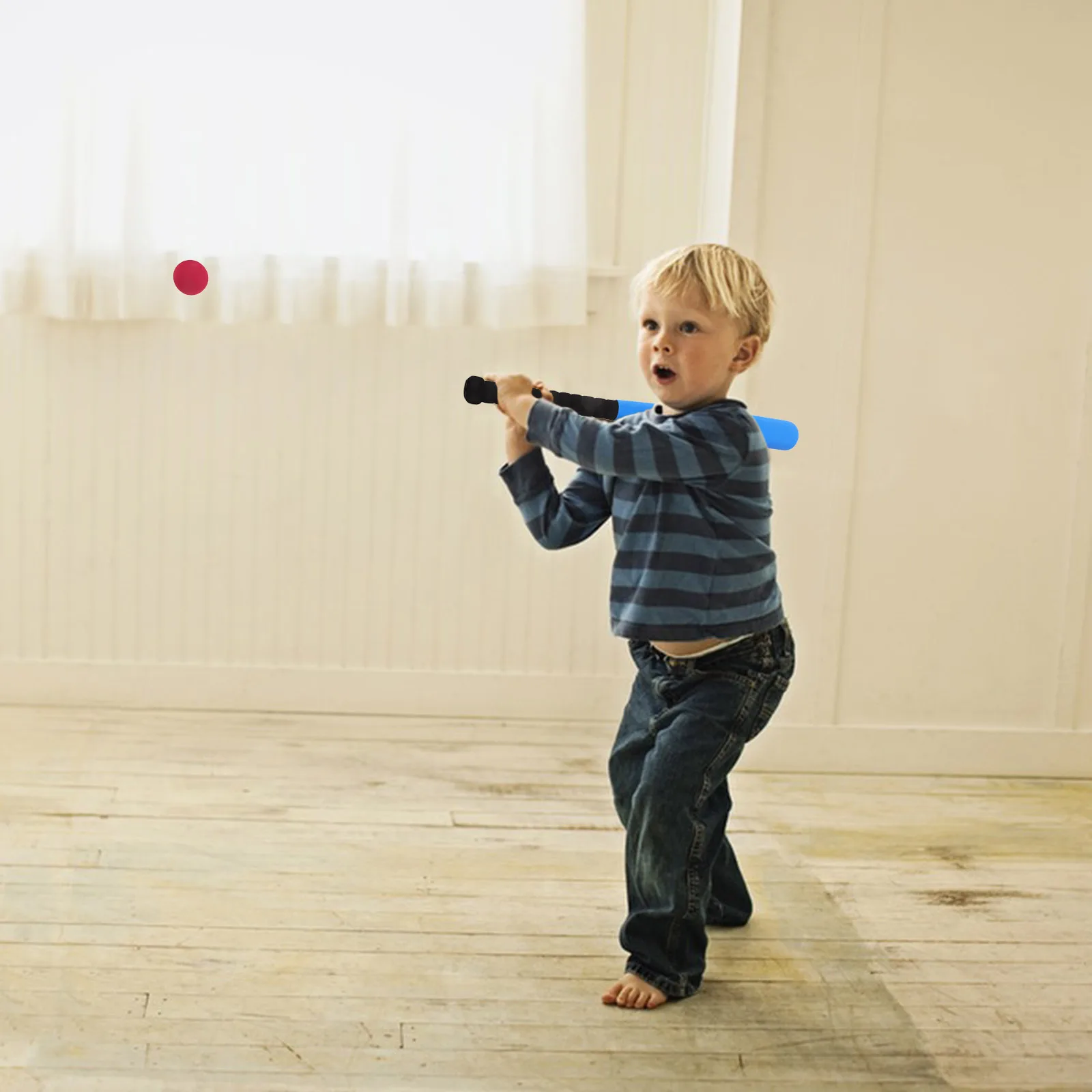 

2 шт. бейсбольная бита Eva, прочная ручная спортивная бита для тренировок по бейсболу, игры на открытом воздухе, легкий подарок для детей и подростков