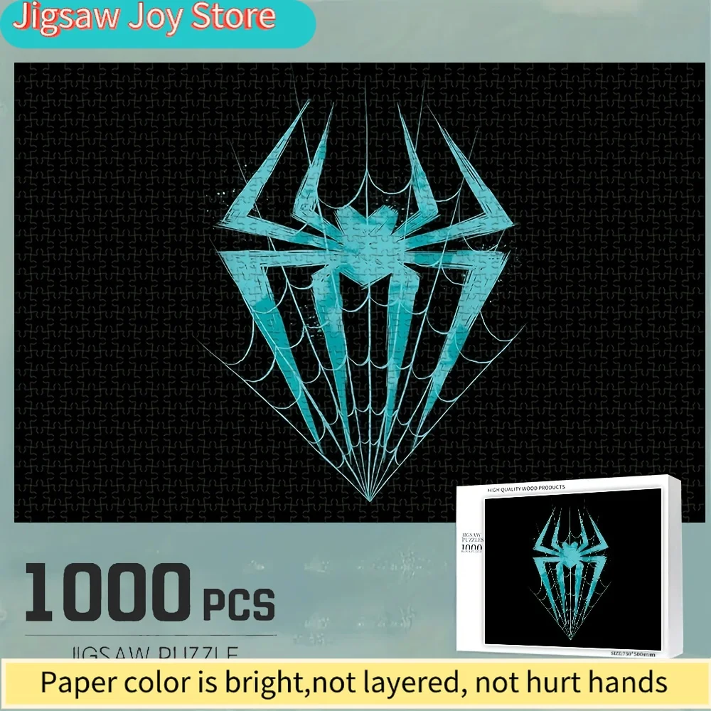 

Пазл с персонажем классического комикса Человек-паук, настольный пазл для офиса, веселая игра для всей семьи, высокое качество изготовления, декор для дома, Id