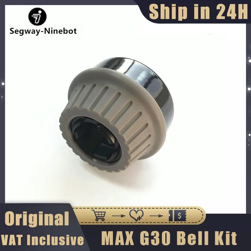 Original Electric Scooter Bell For Ninebot MAX by Segway G30 KickScooter Parts Repair Replacement Kit Spare G30 Bell Kit