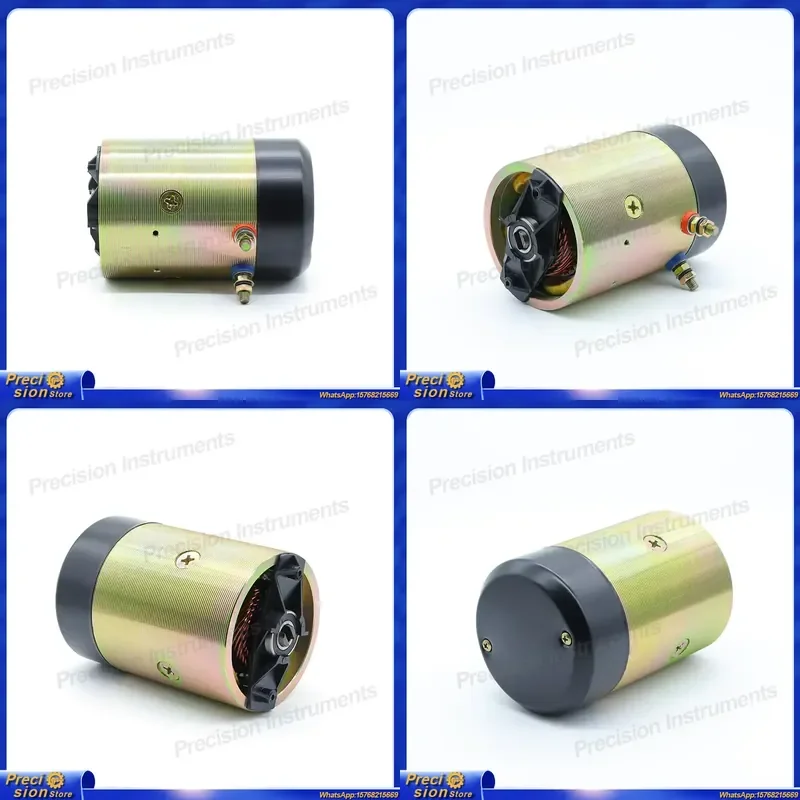 Longbo Lifting Platform Motor 12V 1.6KW DC Brushed Hydraulic Lift Motor for Mechanical Equipment Industrial Automation