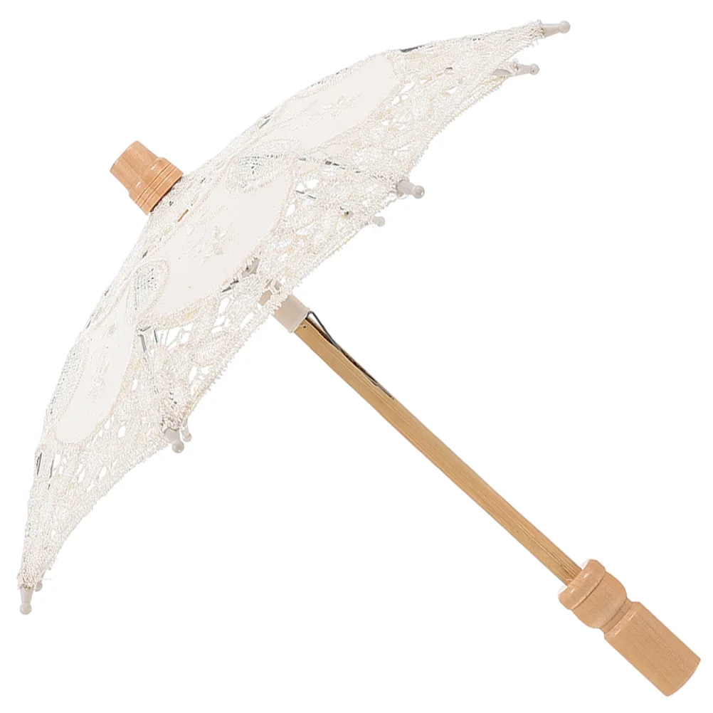 

Украсьте кружевной вышитый зонтик, пляжный отдых, свадебный деревянный зонтик, свадебные украшения