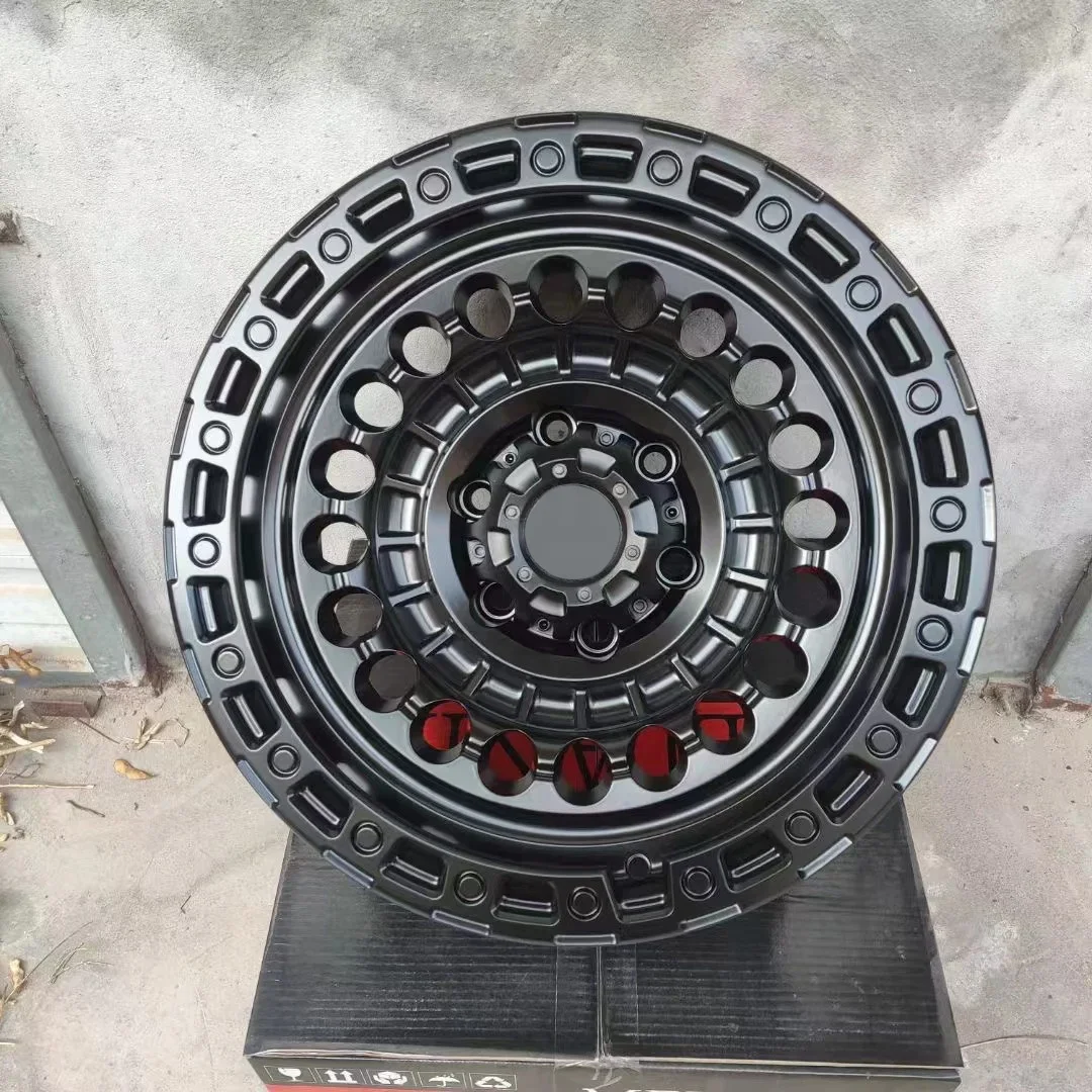 Factory Sale 17 inch Off road  Deep Dish 4x4 Alloy Wheel Rims 6X114.3 6x139.7 Pickup truck Car