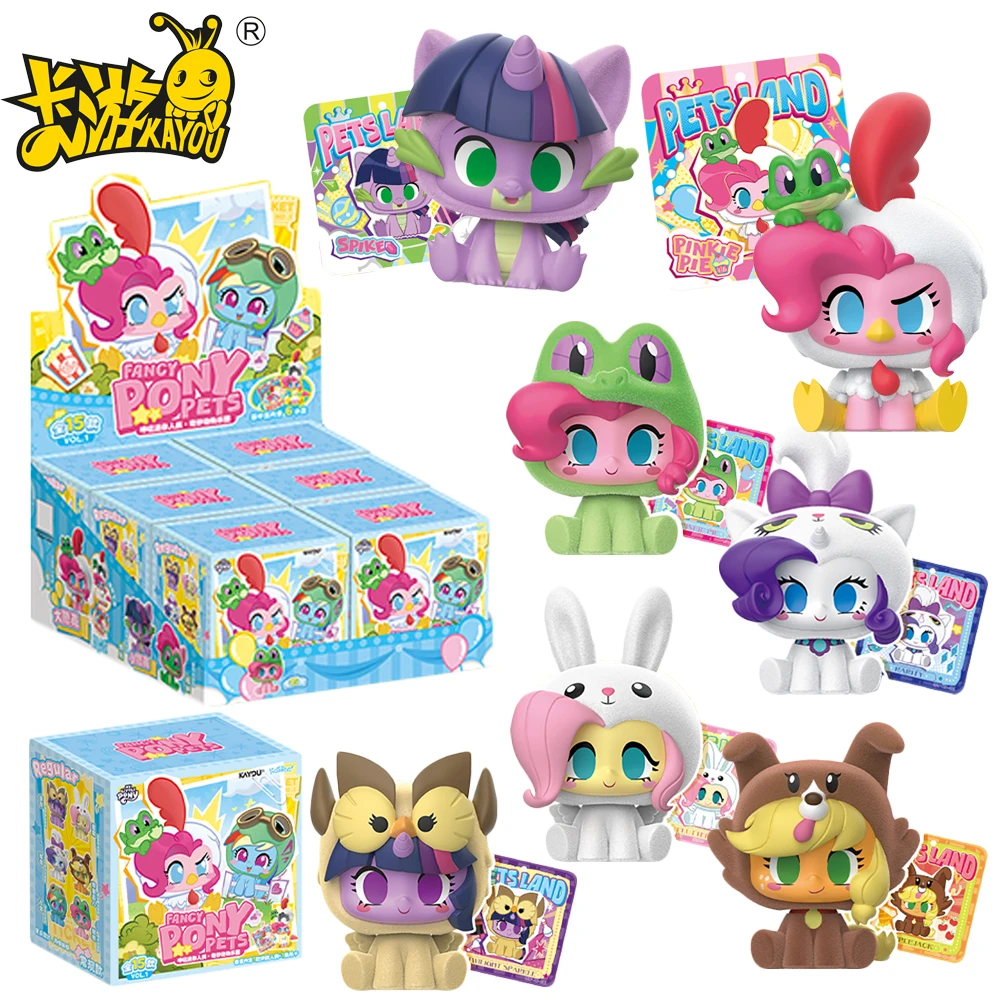 

Genuine KAYOU My Little Pony Click Mini Figure Series Blind Box Collection Desktop Ornaments Decoration Toys Kids Surprise Gifts
