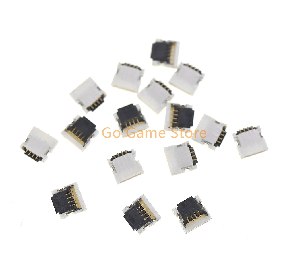 50 Uds. Conector de botón LR de enchufe de alimentación de retroiluminación de repuesto para PSP1000 2000 3000 Psvita1000 2000 PSP GO