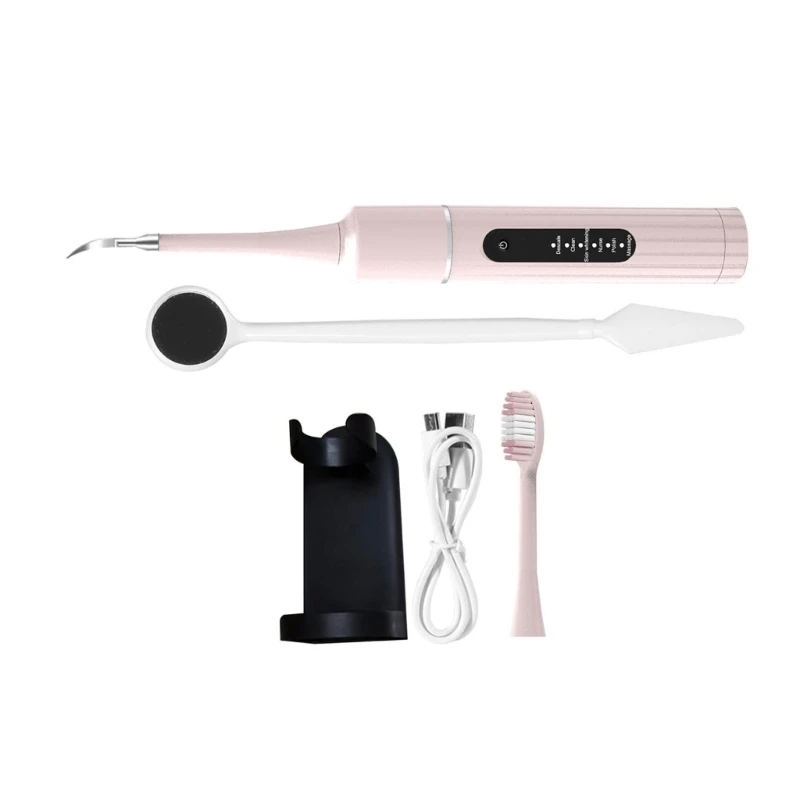 แบบพกพาทันตกรรมทำความสะอาดไฟฟ้าอัลตราโซนิกทันตกรรมทำความสะอาดฟันไวท์เทนนิ่งเครื่องมือ