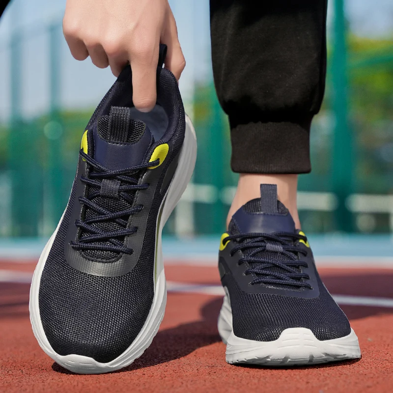 Good Breathable Men\'s Running Sneakers Casual Sport Walking Shoes For Men High Quality Platform Men Trainers Athletic Shoes Male