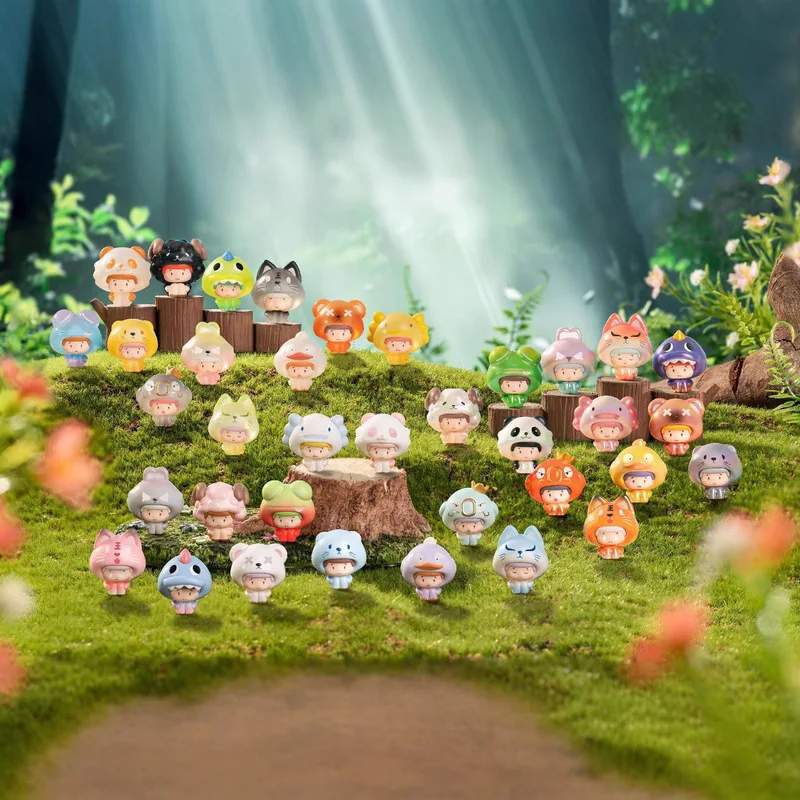 

Modoo Natural Friend Mengli Series, модная игрушка-фигурка, кукла, слепая коробка, подарочное украшение-сюрприз для коллекционеров