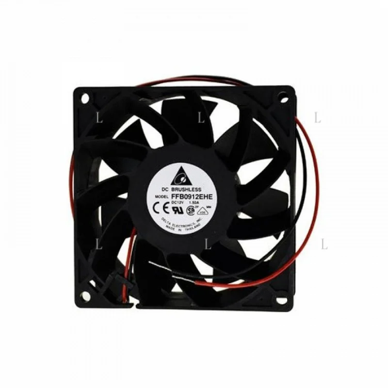 

L для Delta FFB0912EHE 92 мм x 38 мм БЕСЩЕТОЧНЫЙ 1,50 А Экстремальная МОДЕЛЬ Вентилятор с высоким потоком воздуха DC 12 В