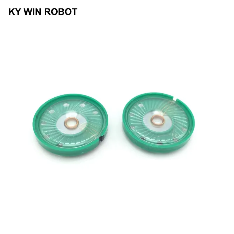 2 ピース/ロット新超薄型スピーカードアベルホーンおもちゃの車のホーン 8 オーム 0.5 ワット 0.5 ワット 8R スピーカー直径 36 ミリメートル 3.6 センチメートル厚さ 7 ミリメートル