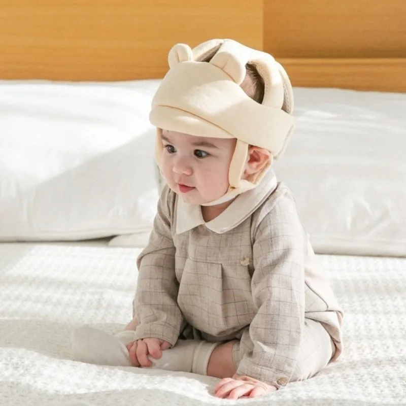 Baby Safety Helmet Head Protection Hat Toddler Anti-fall Pad Breathable Walking Crawling Baby Learns To Walk The Crash Helmet