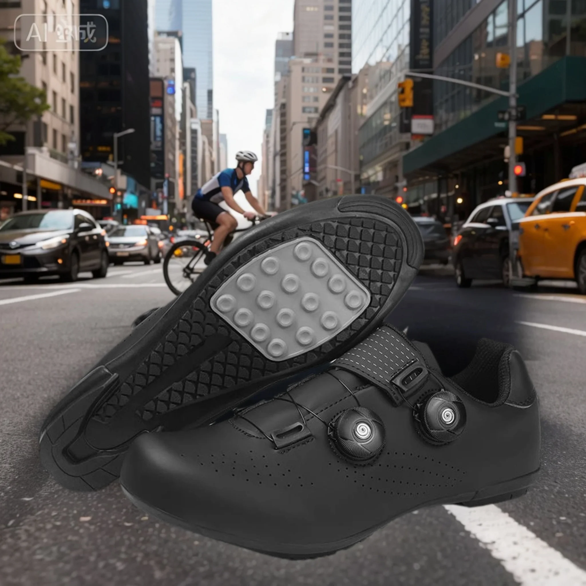 

2024 New Man Mtb Cycling Sneaker Pedal Bicycle Shoes Women Flat Mountain Cycling Shoes Cleat Shoes Rb Speed Footwear Selflocking