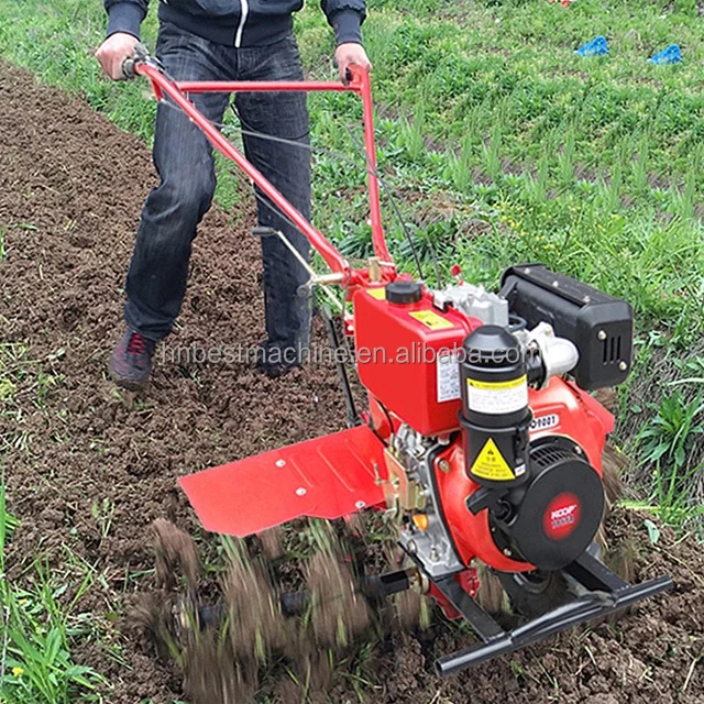 Small Walking Micro Tillage Machine/mini Power Tiller/Orchard Tillage Soil Machine