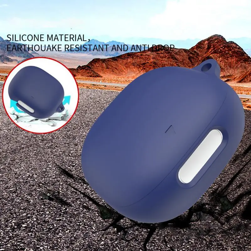 Baru ForSoundcore Liberty 4 Pro penutup Earphone silikon antijatuh tahan debu pengisian kompartemen casing penutup Earphone
