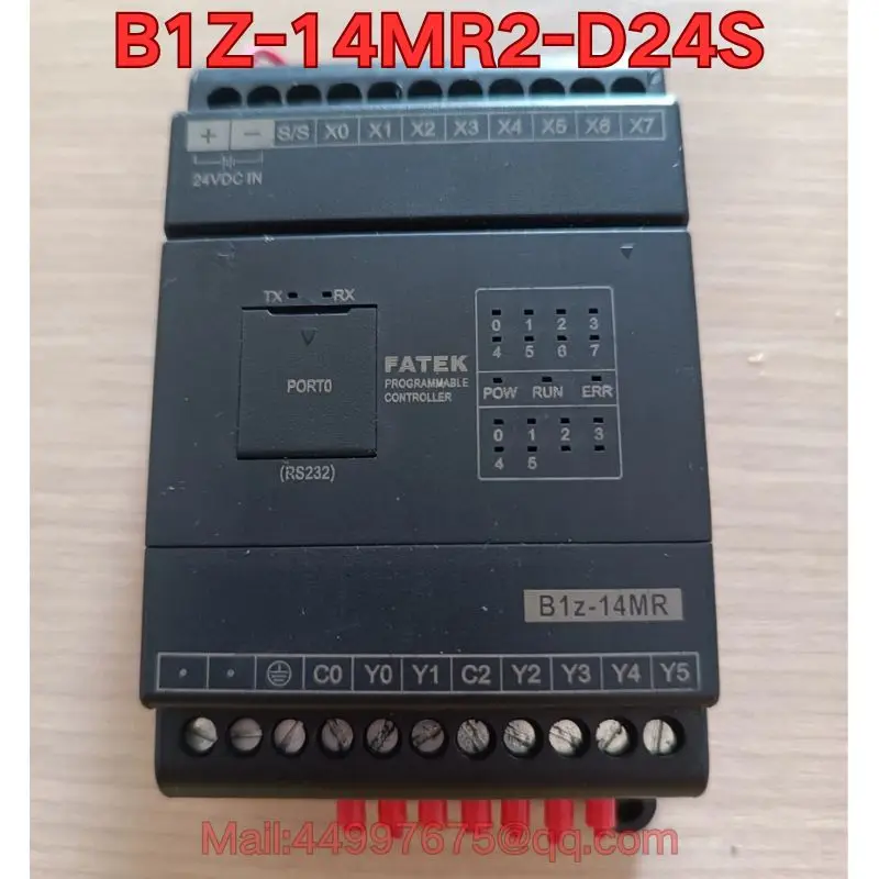 

Second-hand B1Z-14MR2-D24S PLC module functional test is normal Latest price in September 2025