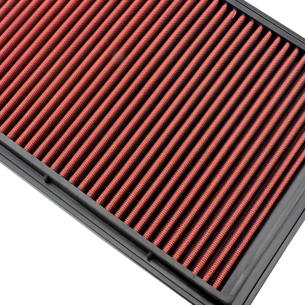 Replacement Panel Sport Air Filter For Mitsubishi Pajero 3 4 Shogun Montero V6 2000-2017 Washable High Flow Air Filter